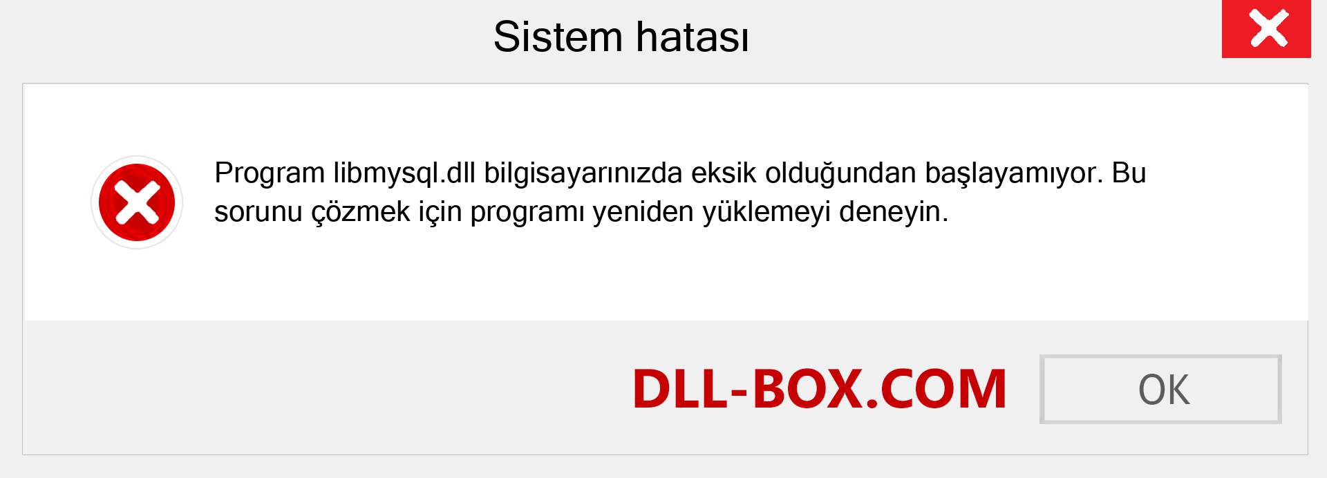 libmysql.dll dosyası eksik mi? Windows 7, 8, 10 için İndirin - Windows'ta libmysql dll Eksik Hatasını Düzeltin, fotoğraflar, resimler